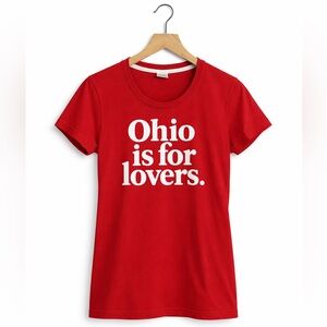 HOMAGE Red Ohio Lovers Tee